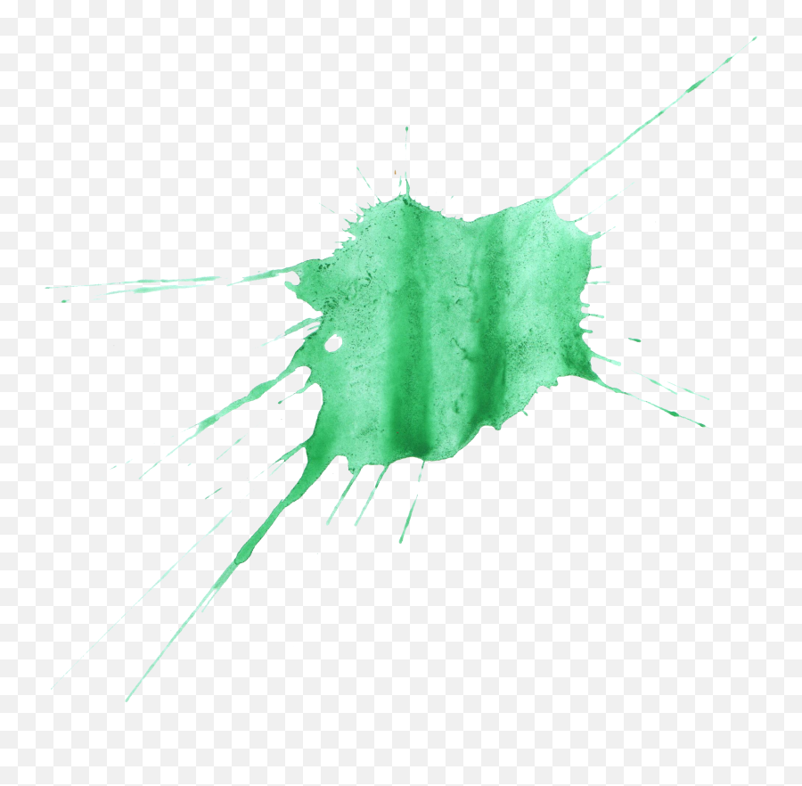 16 Green Watercolor Splatter Png Transparent Onlygfxcom - Green Watercolor Splatter Transparent Png,Watercolor Cactus Png