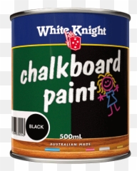 White Knight Chalkboard Paint - png