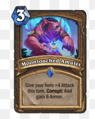 Moontouched Amulet Hearthstone Hs Cards - png