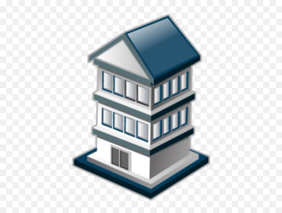 Apartment Icon Free Images - Vector Clip Art Apartment 3d Icon Png,Android House Icon
