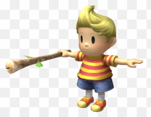 Download Pootis Pow - Lucas T Pose Png,T Pose Png