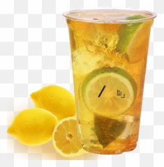 Download Png Freeuse Iced Tea Lemon
