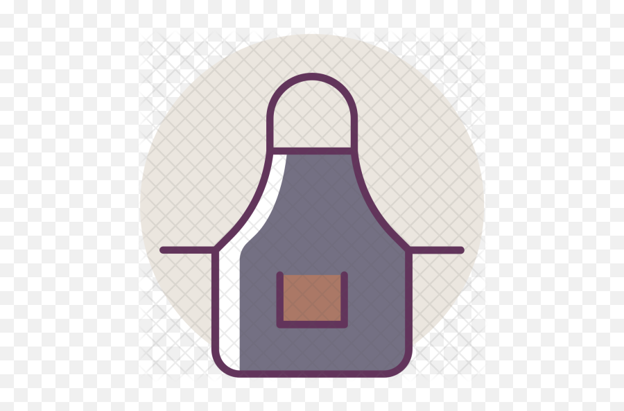 Apron Icon Of Colored Outline Style - Clip Art Png,Apron Png