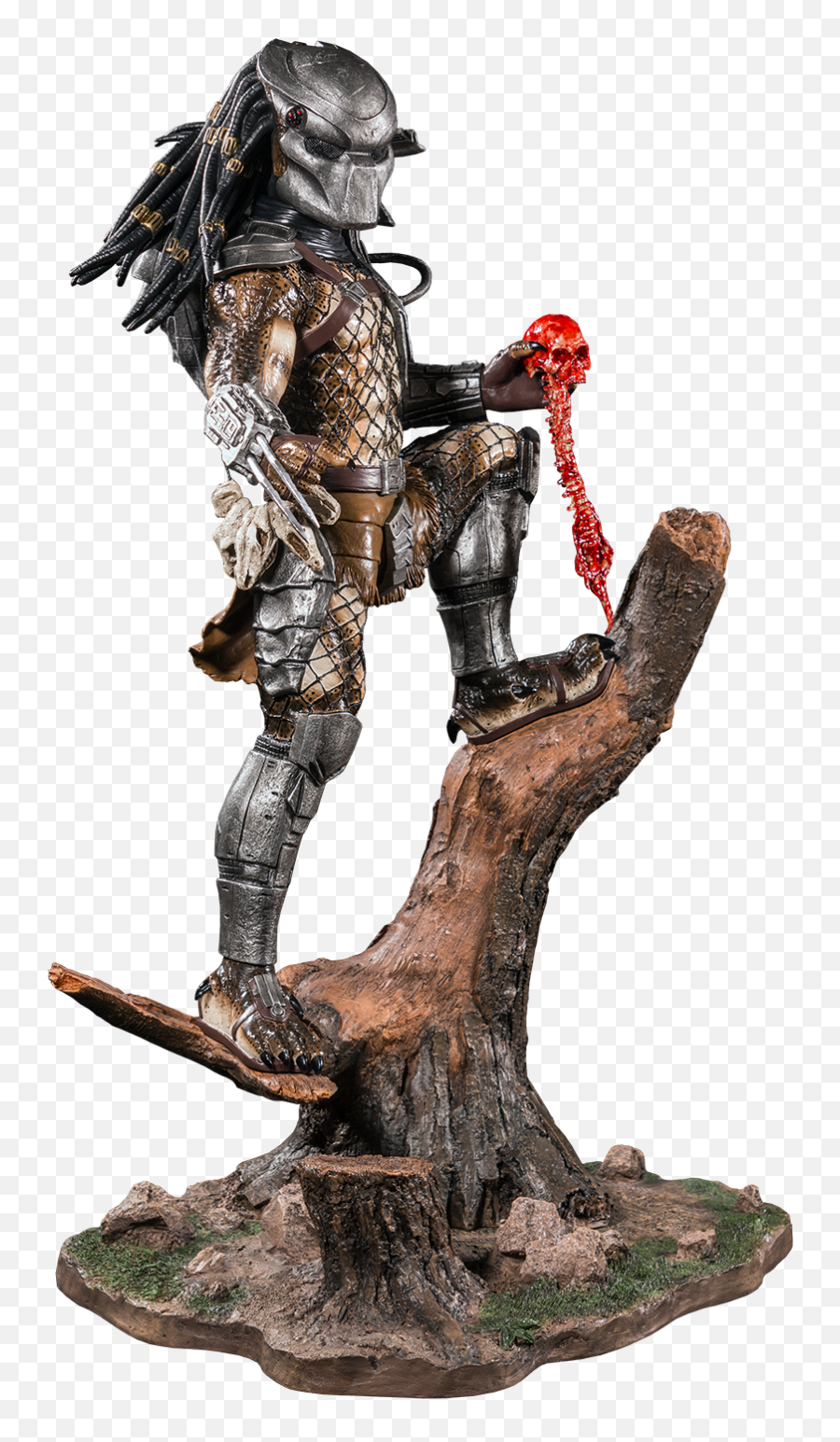 16 Scale Predator Statue Ikon Design Studio - Predator Statue Png,Statue Png