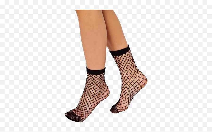 Everneed Fishnet Nilkkasukat - Black Ankle Fishnet Socks Png,Fishnet Png