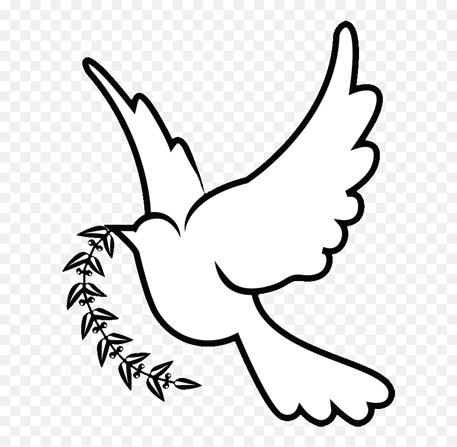 White Dove Drawing - Dove Clipart Png,Dove Png
