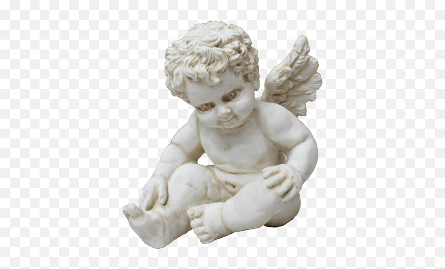 Cupid Statue Transparent U0026 Png Clipart Free Download - Ywd Baby Cherub Statue,Angel Statue Png