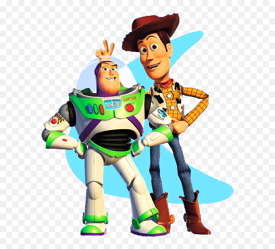 Toy Story 2 Cd - Buzz Lightyear And Woody Png,Woody And Buzz Png