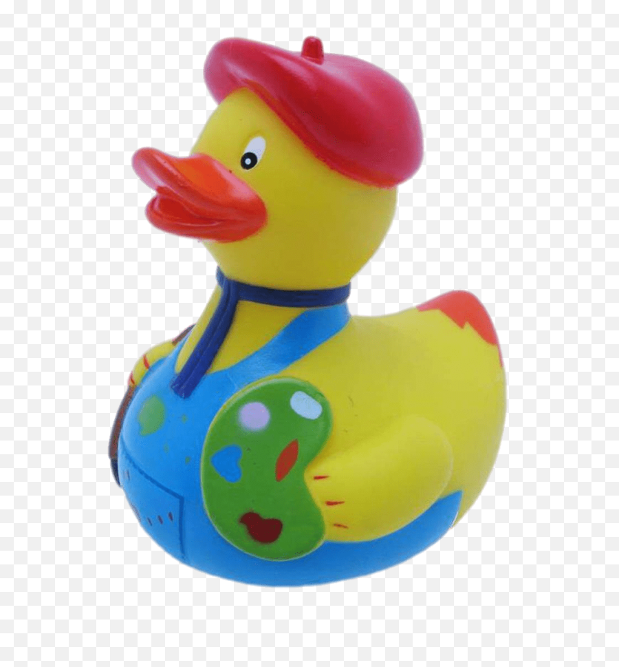 Artist Rubber Duck - Artist Rubber Duck Png,Rubber Ducky Transparent Background