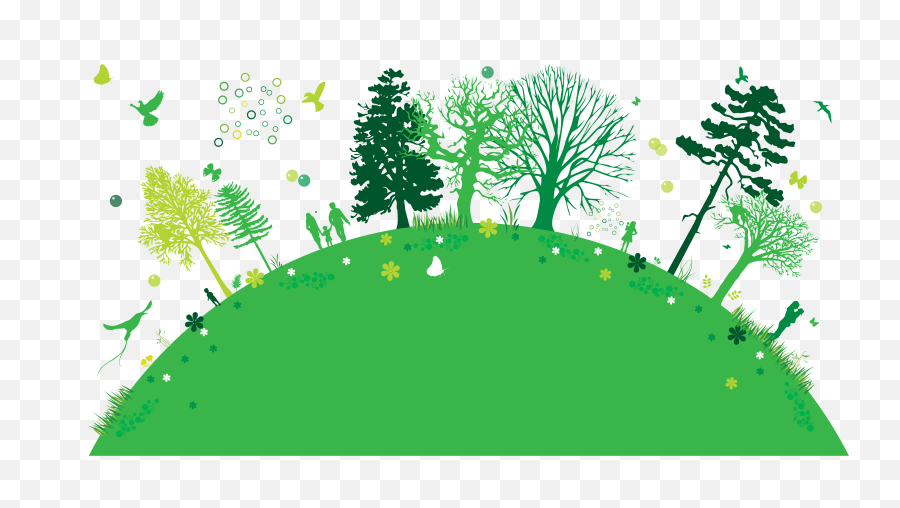 Clipart Forest Ecosystem - Go Green Png,Ecosystem Png