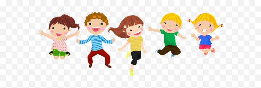 Happy Children - Transparent Children Cartoon Png,Cartoon Kids Png