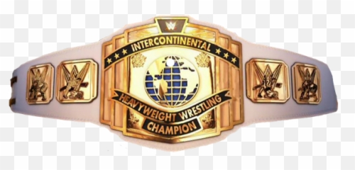 Wwe Intercontinental Championship Belt - Wwe Intercontinental Championship Render Png,Championship Belt Png