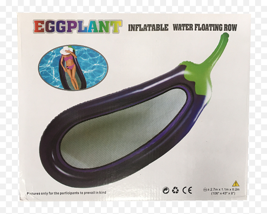 Inflatable Eggplant Emoji - Diagonal Pliers Png,Eggplant Emoji Png
