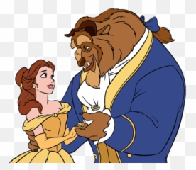 Beauty And The Beast Clipart Images Png Transparent U2013 Free - Disney Belle And Beast,Beauty And The Beast Transparent