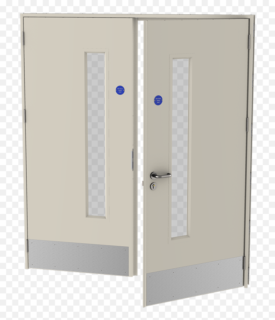 Steel Fire Doors Resistant For 4 Hrs Eurobond - Double Fire Door Open Png,Doors Png