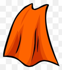 Orange Png Club Penguin Wiki Fandom - Super Hero Cape Clipart Purple,Cape Png