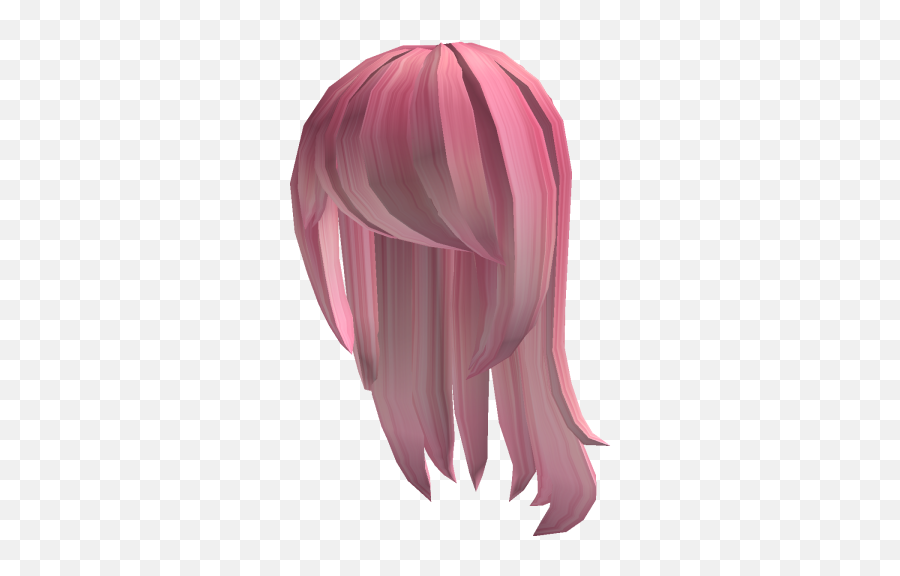 Long Pink Hair - Adorable Pink Long Hair Png,Pink Hair Png