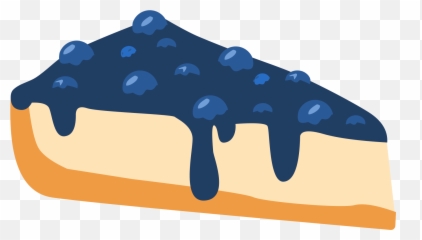 Download Hd Wild Blueberry Cheesecake - Cheesecake Blueberry Cheesecake Cartoon Png,Cheesecake Png
