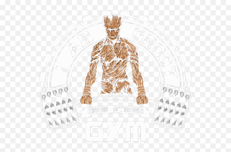 Grow Strong Gym Sweatshirt - Groot Png,Groot Transparent