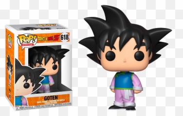 Dragon Ball Z Goten Funko Pop 618 - Funko Pop Goten 618 Png,Dragon Ball Z Transparent