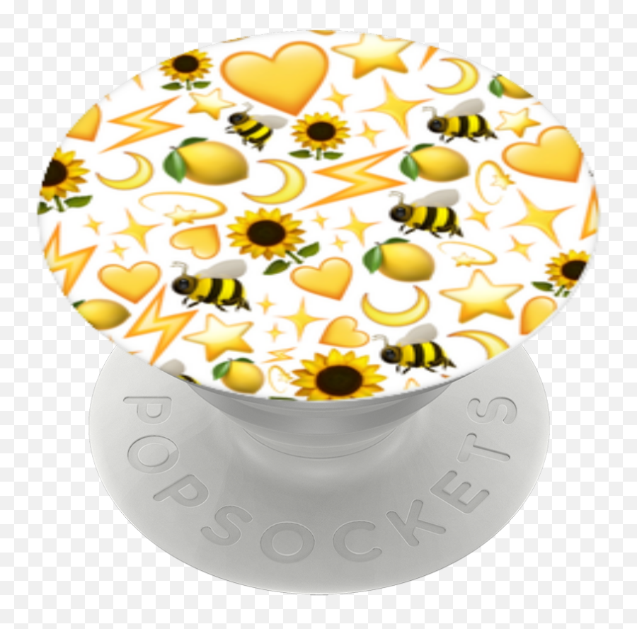 Download Yellow Emoji Popsockets - Cake Full Size Png Popsocket Yellow,Cake Emoji Png