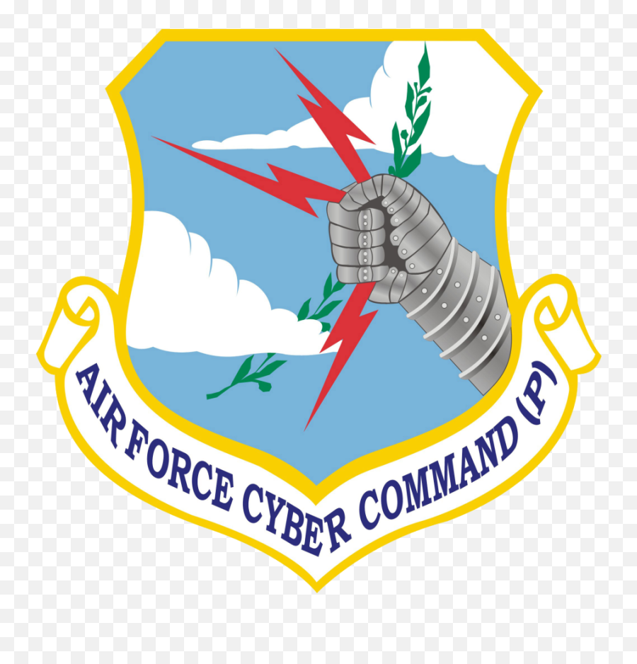 Cyber Png - Us Air Force Cyber Command Logo 1492084 Vippng Air Force,Air Force Logo Png