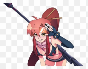 Download Tengen Toppa Wallpaper - Gurren Lagann Yoko Png,Gurren Lagann Png