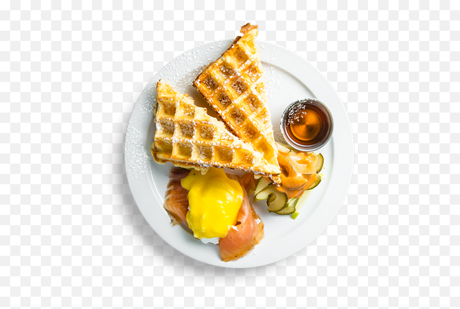 Le Petit Déjeuner - Belgian Waffle Png,Waffle Transparent