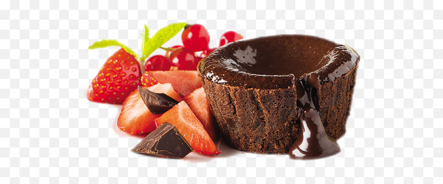 Chocolate Lava Pudding - Volcan De Chocolate Png,Dessert Png