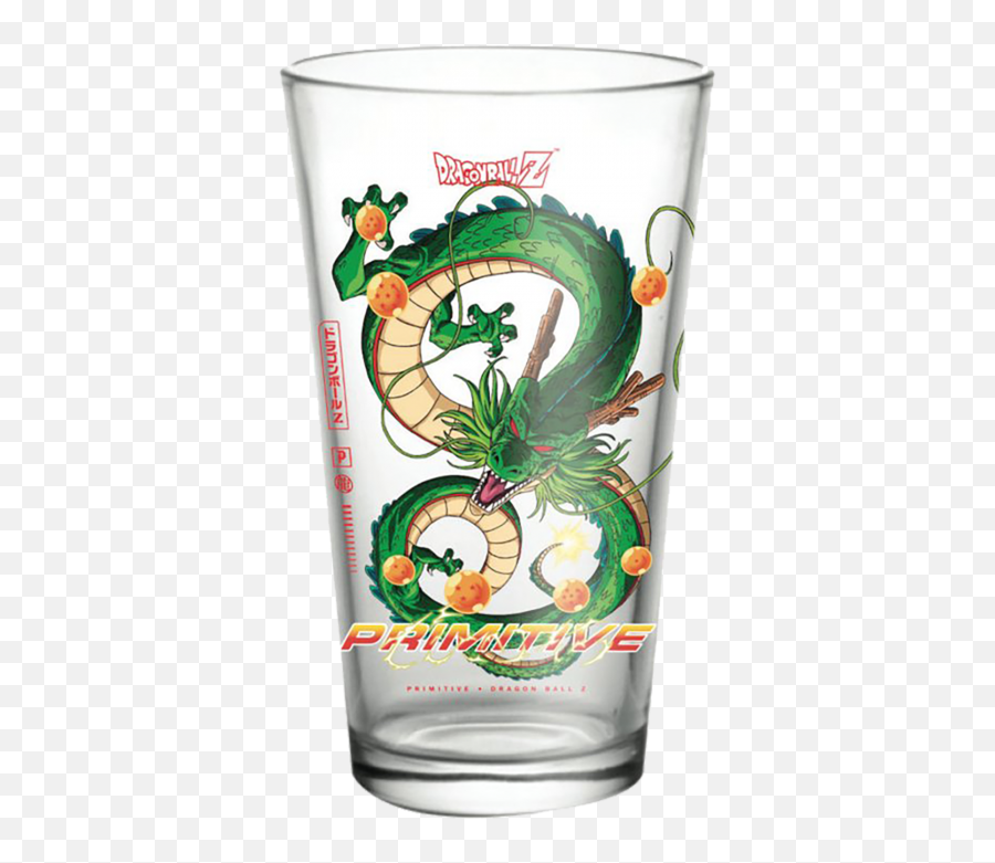 Primitive Dbz Shenron Pint Glass - Dragon Ball Dragon Png,Shenron Png