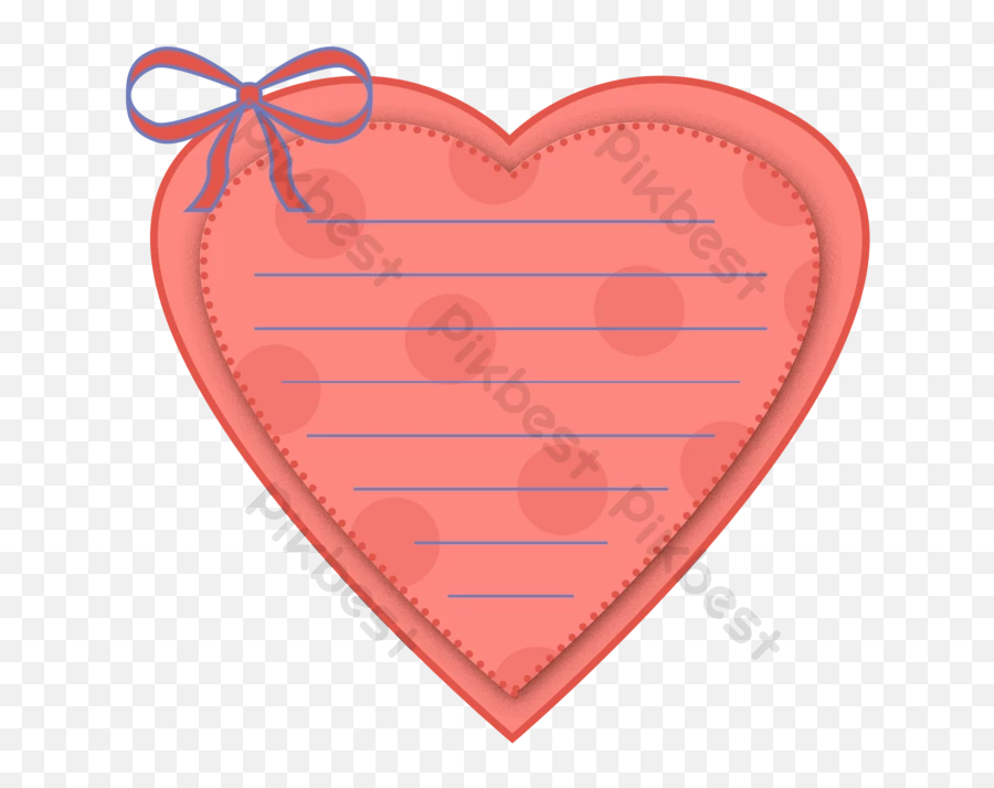 Red Love Bow Border - Girly Png,Valentines Day Border Png