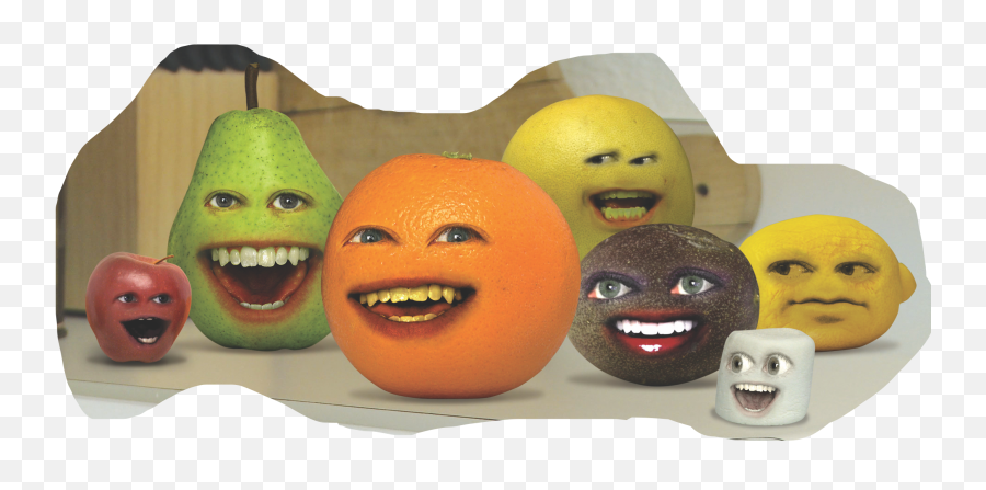 Annoyingorange Orange Pear Sticker By Jaharah Hobbs - Annoying Orange Png,Annoying Orange Transparent