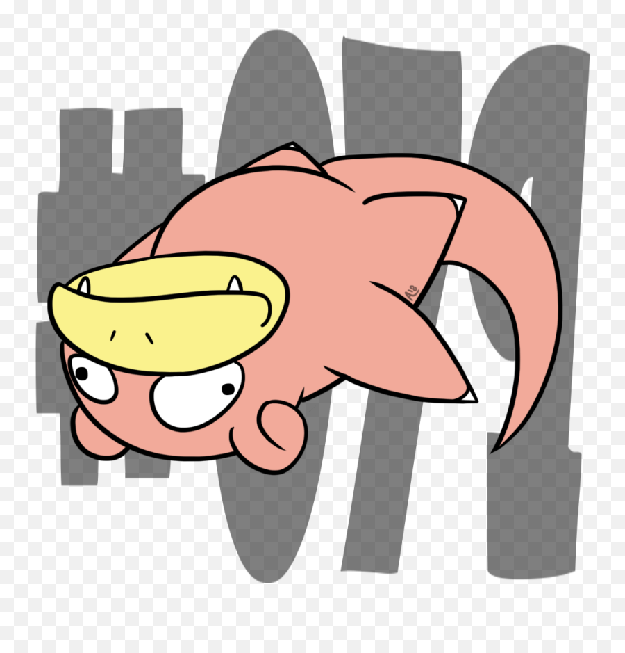 079 Slowpoke By Crantime - Fur Affinity Dot Net Fictional Character Png,Slowpoke Png