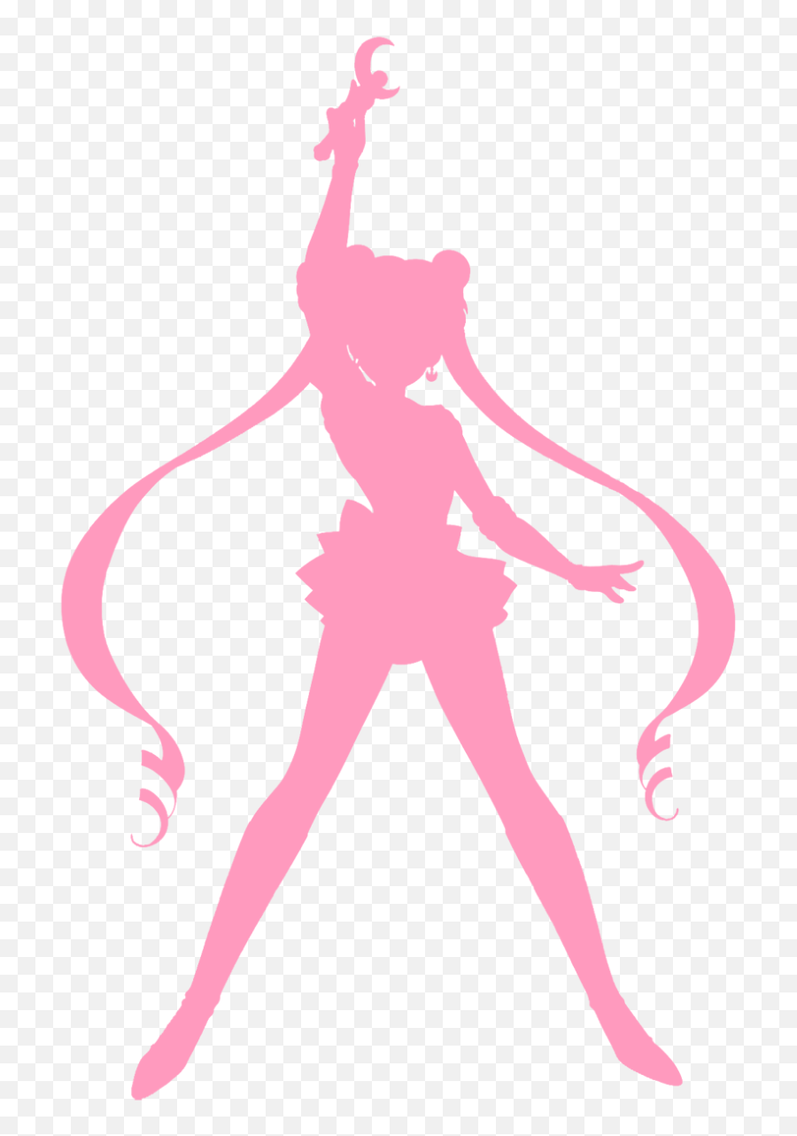 Moon Silhouette Png - Transparent Background Sailor Moon Clipart,Moon Silhouette Png