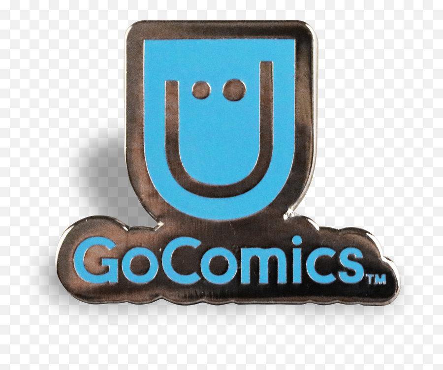 Gocomics Logo Enamel Pin - Boa Viagem Square Png,Detective Comics Logo