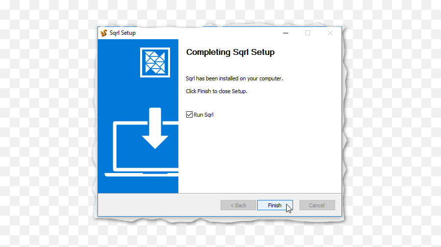 Download And Install Sqrl - Installation Png,Sqrl Logo