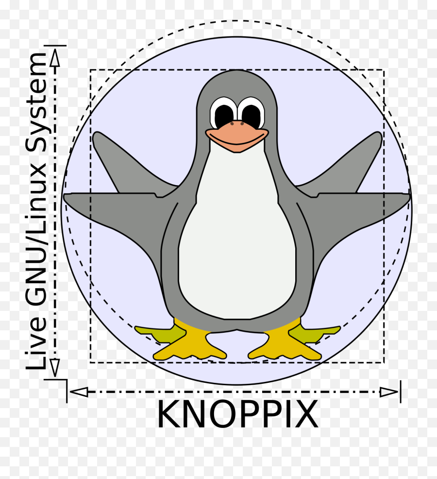 Knoppix - Knoppix Linux Logo Png,Debian Logo