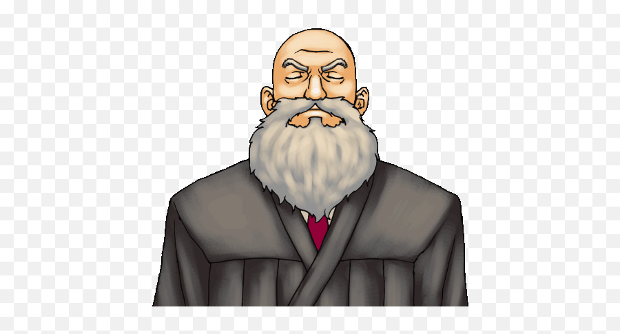 2016 - Ace Attorney Judge Transparent Png,Judge Png