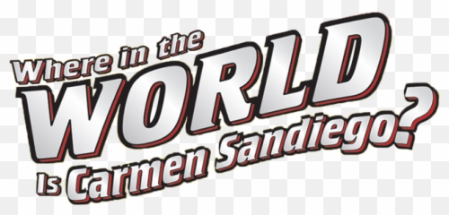 Where In The World Is Carmen Sandiego Indienova Language Png Logo