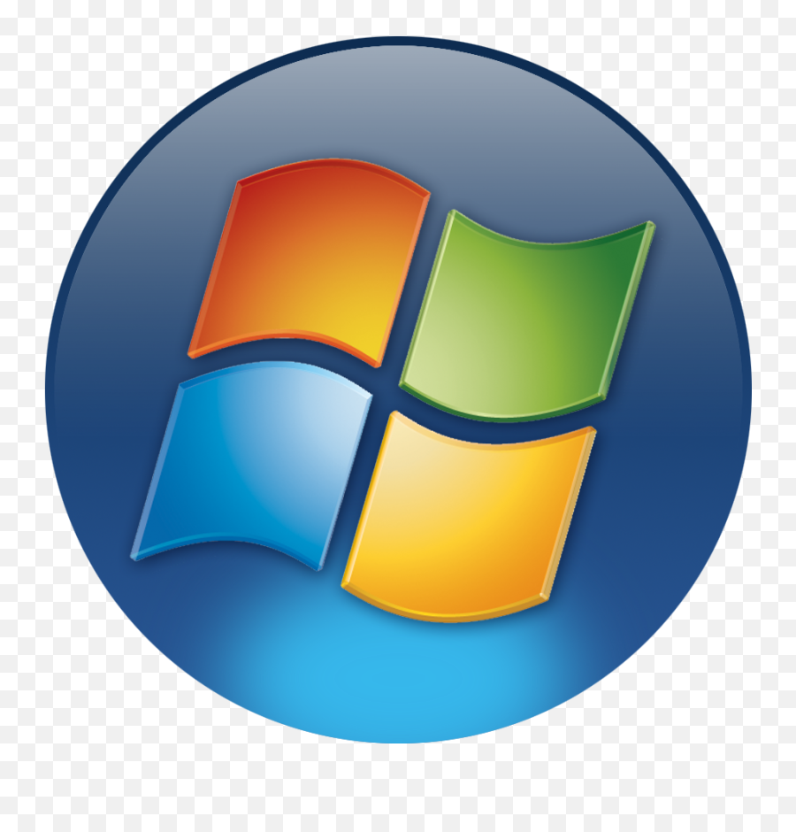 Windows 7 Icon Transparent Png - Windows 7 Icon Png,Windows 7 Logo Backgrounds