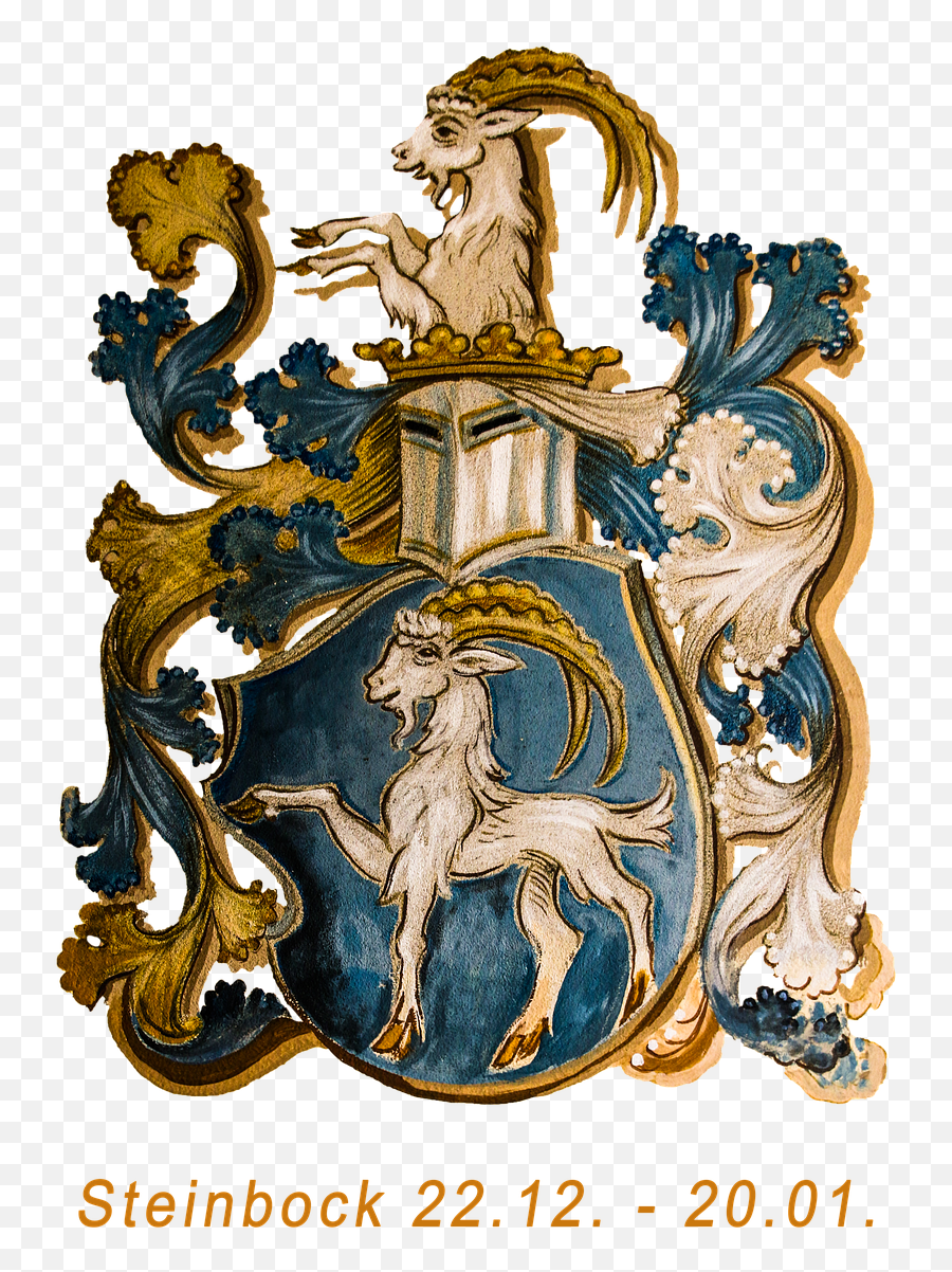 Zodiac Signcapricornhoroscopeisolatedsigns Of The - Zodiac Coat Of Arms Png,Capricorn Logo