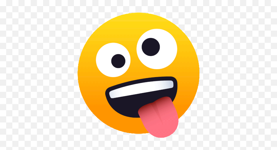 Zany Face Joypixels Gif - Zany Emoji Png,Funny Naruto Icon