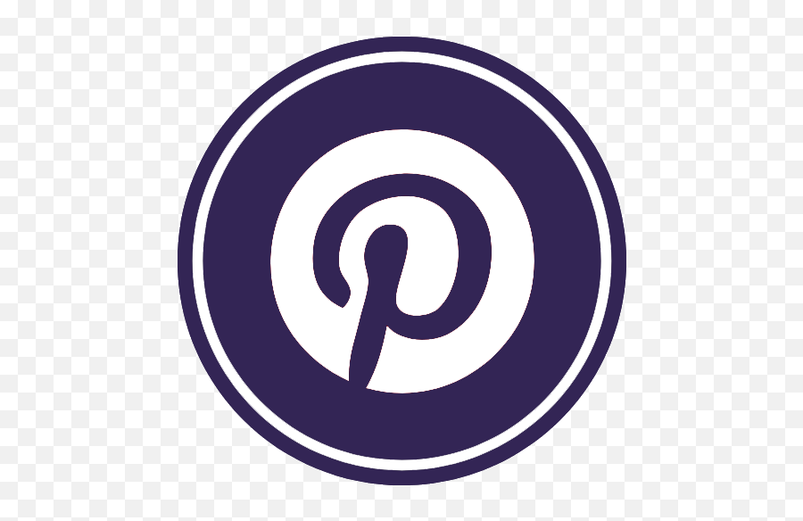 Button Icon - Social Media Logo Png,Pinterest Icon Images