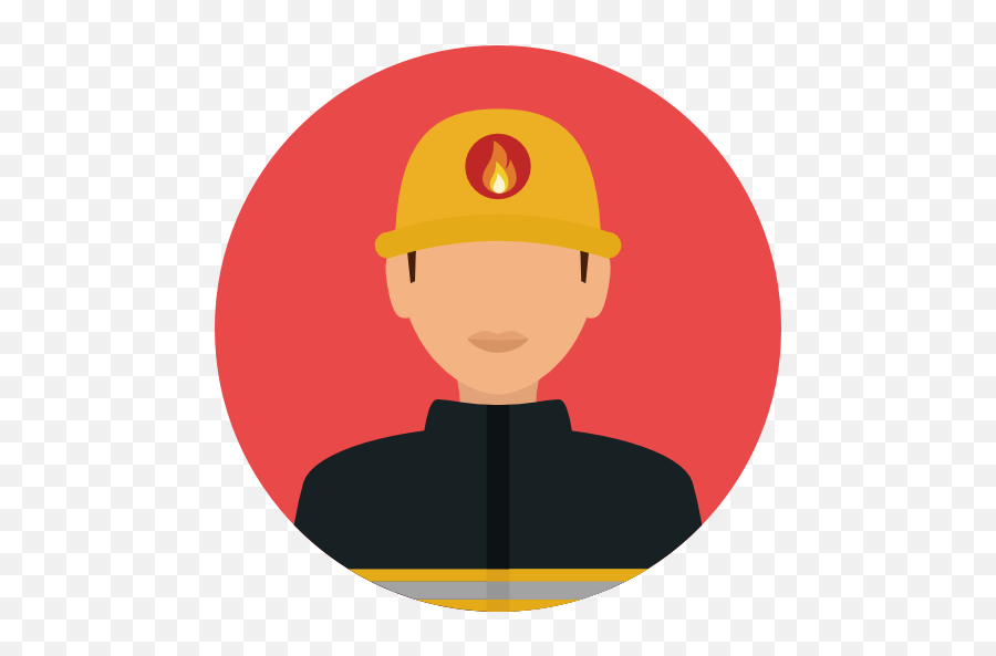 Firefighter - Bombero Animado Icono Png,Firefighter Icon Png