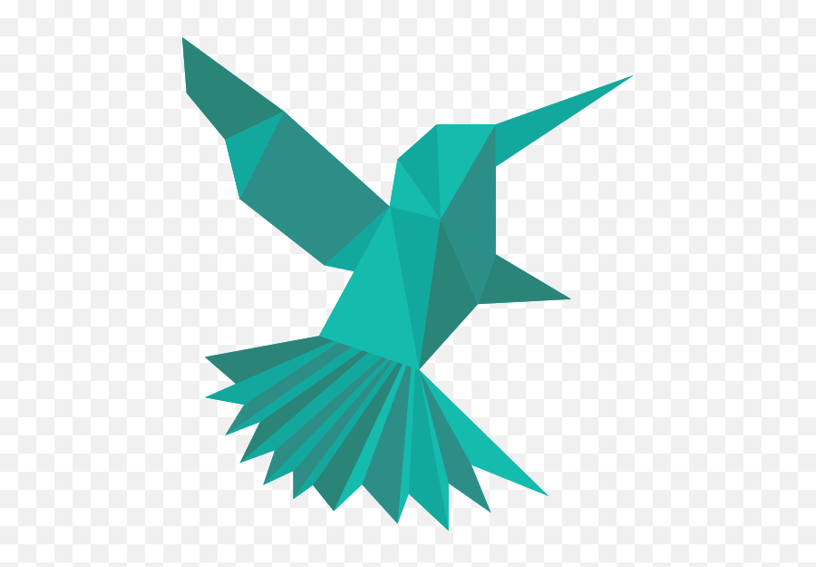 Origami Bird Flat Design Icon - Bird Png Flat Design,Richard Pryor: Icon