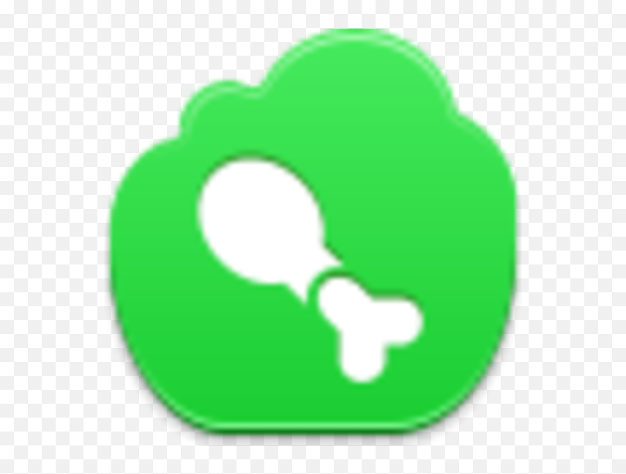 Free Green Cloud Chicken Leg Image - Mac Os Phone Icon Hamburger Png,Mac Icon Free