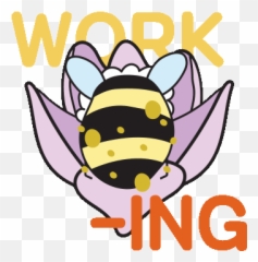 Animal Bee Sticker - Cute Discover u0026 Share GIFs Happy png