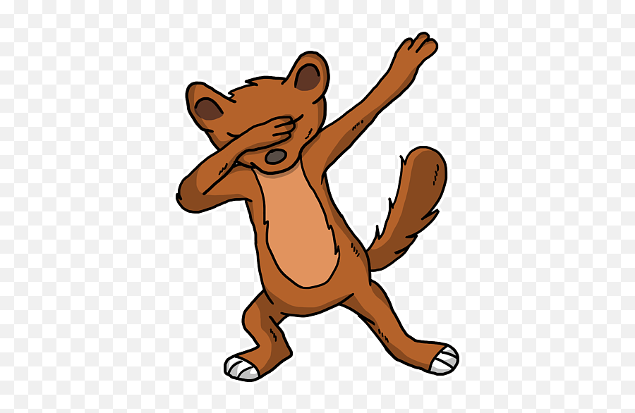 Funny Dabbing Marten Dab Dance Weasel Lover Gift Onesie For - Dabbing Weasel Png,Weasel Icon