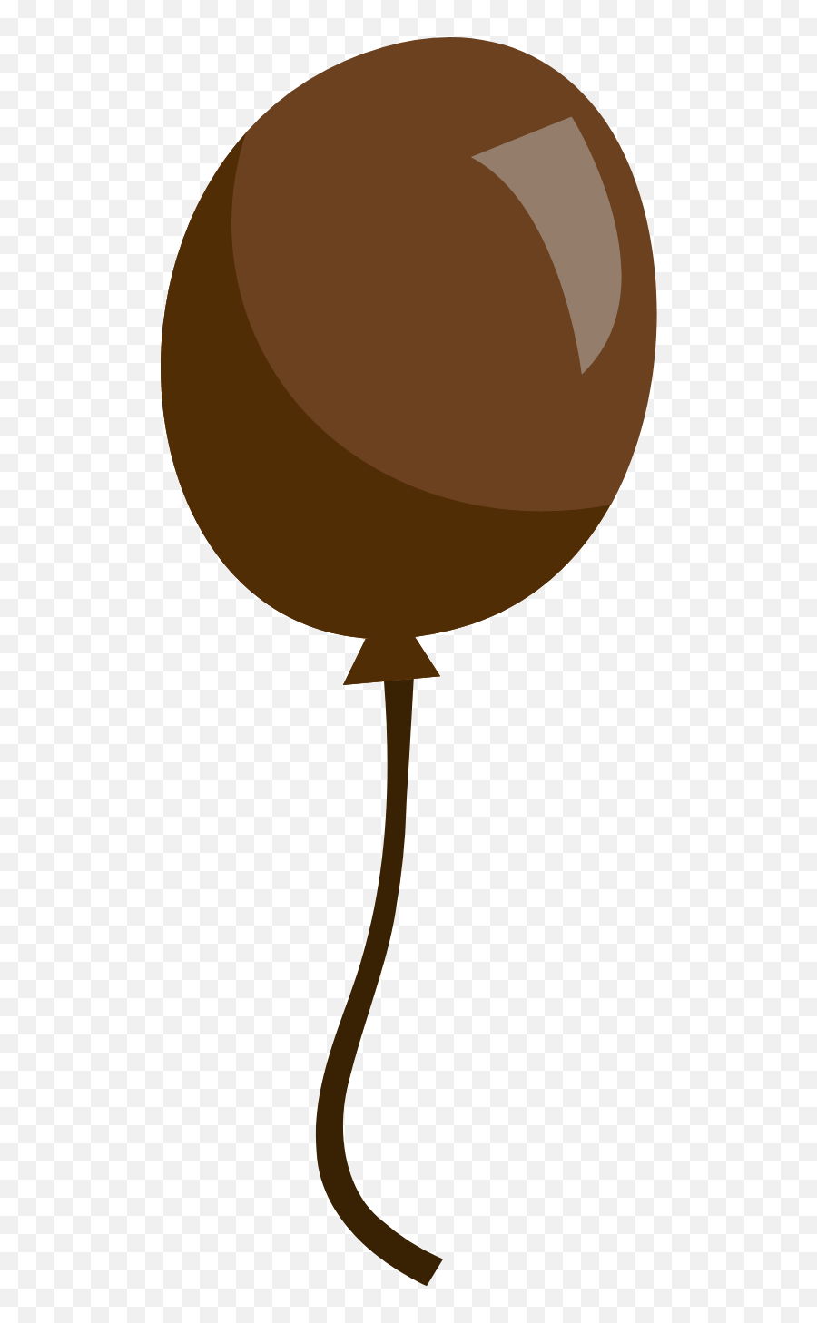 Download Free Brown Balloon Chocolate Clipart Hq Icon - Transparent Brown Balloon Clipart Png,Baloon Icon