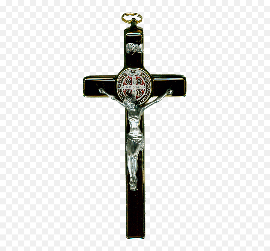 Wall Crucifixes - Cross Benedict Png,Byzantine Crucifixion Icon